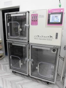 新しい動物用ICU増設