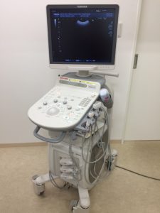 新しい超音波診断装置を導入しました！